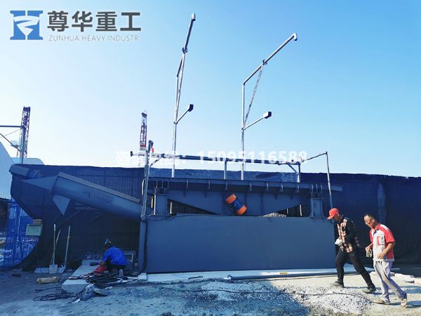 雙車(chē)位振動(dòng)砂石分離機(jī)